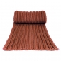 Mobile Preview: Knitted Scarf, brown